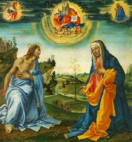 Filippino Lippi The Intervention of Christ and Mary